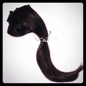 Piccolina 120g 18” Chocolate Brown Hair Extensions